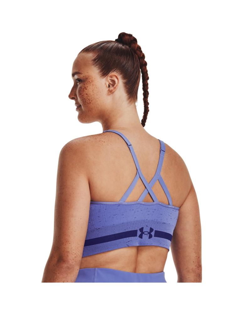 Women's UA Seamless Low Long Heather Sports Bra 