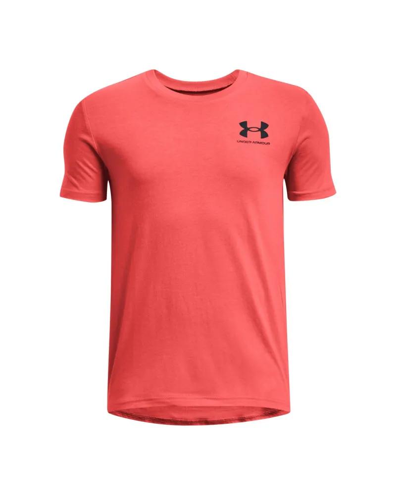 Boys' UA Sportstyle Left Chest Short Sleeve 
