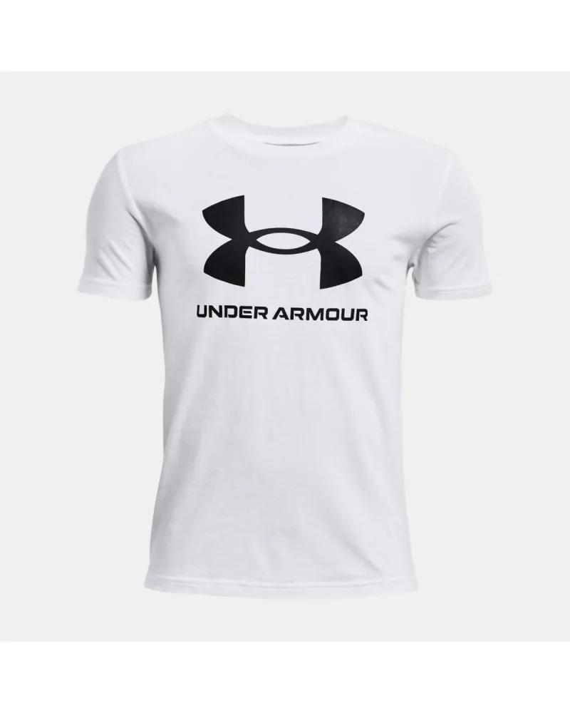 Boys' UA Sportstyle Logo Short Sleeve 
