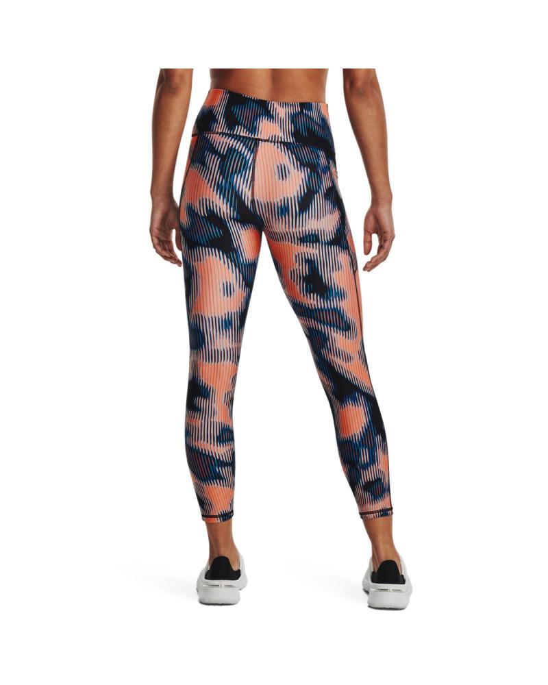 Women's HeatGear® No-Slip Waistband Printed Ankle Leggings