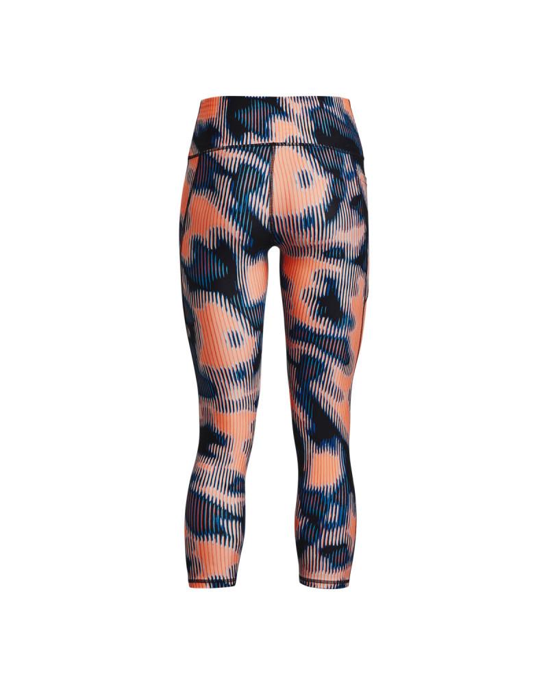 Women's HeatGear® No-Slip Waistband Printed Ankle Leggings