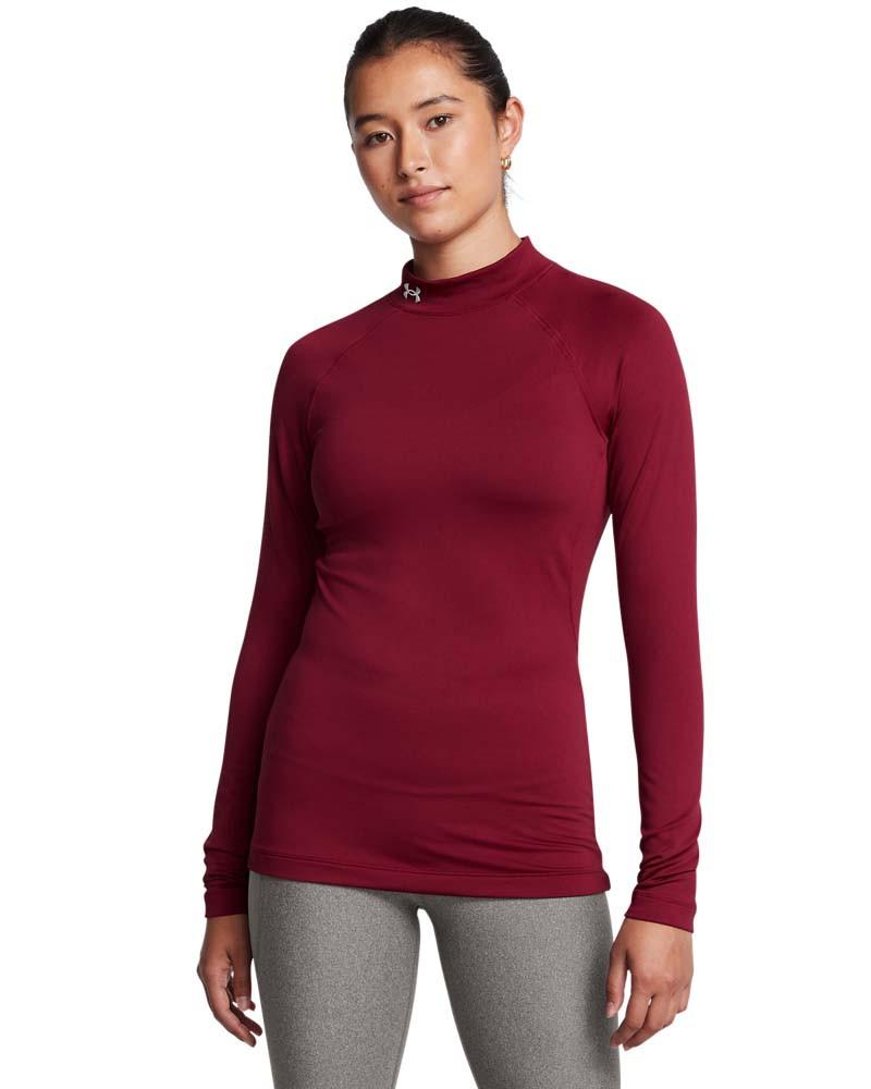 Women's ColdGear® Mock Neck Long Sleeve 
