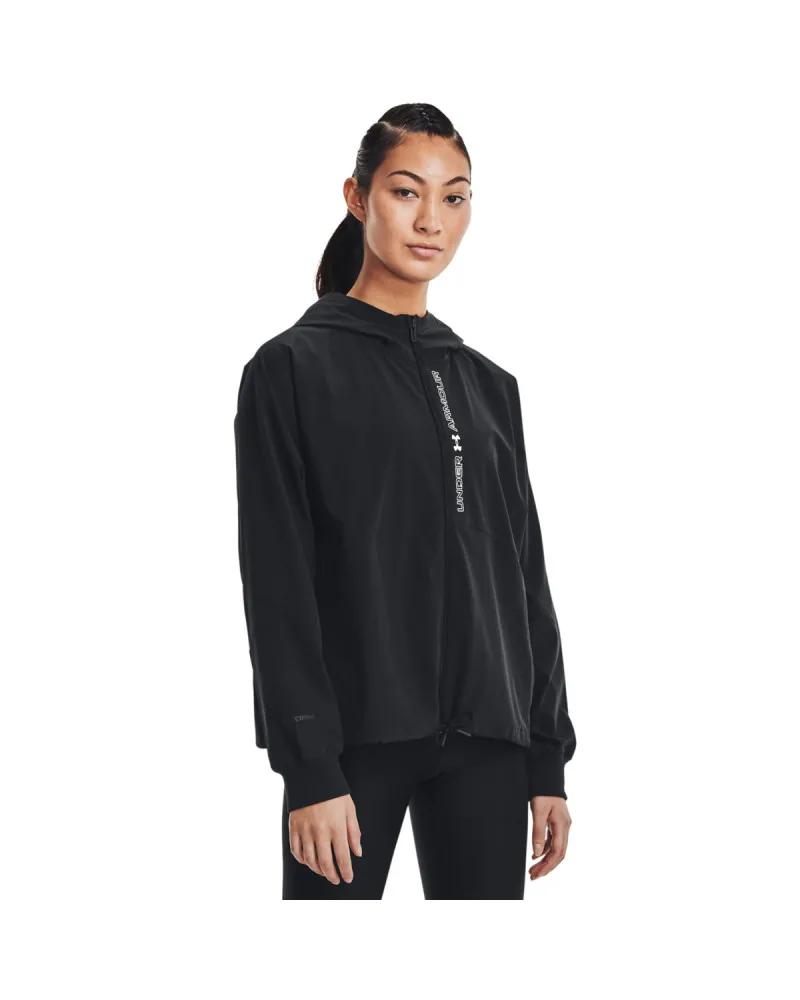 Women's UA Woven Full-Zip Jacket 