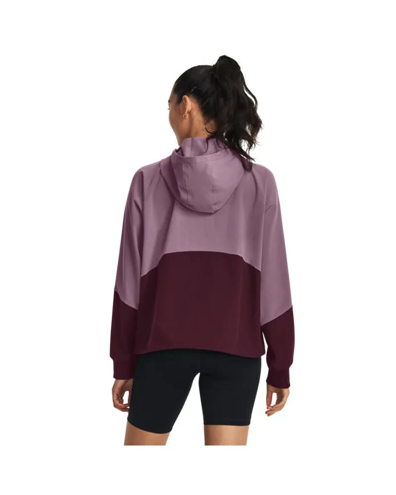 Women's UA Woven Full-Zip Jacket