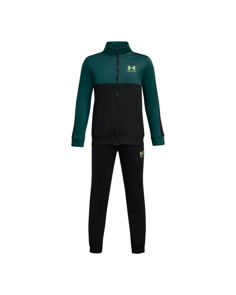 Boys' UA Knit Colorblock Track Suit 