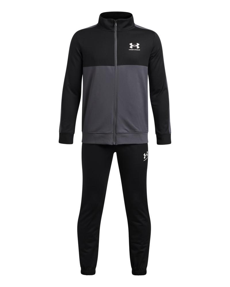 Boys' UA Knit Colorblock Track Suit 