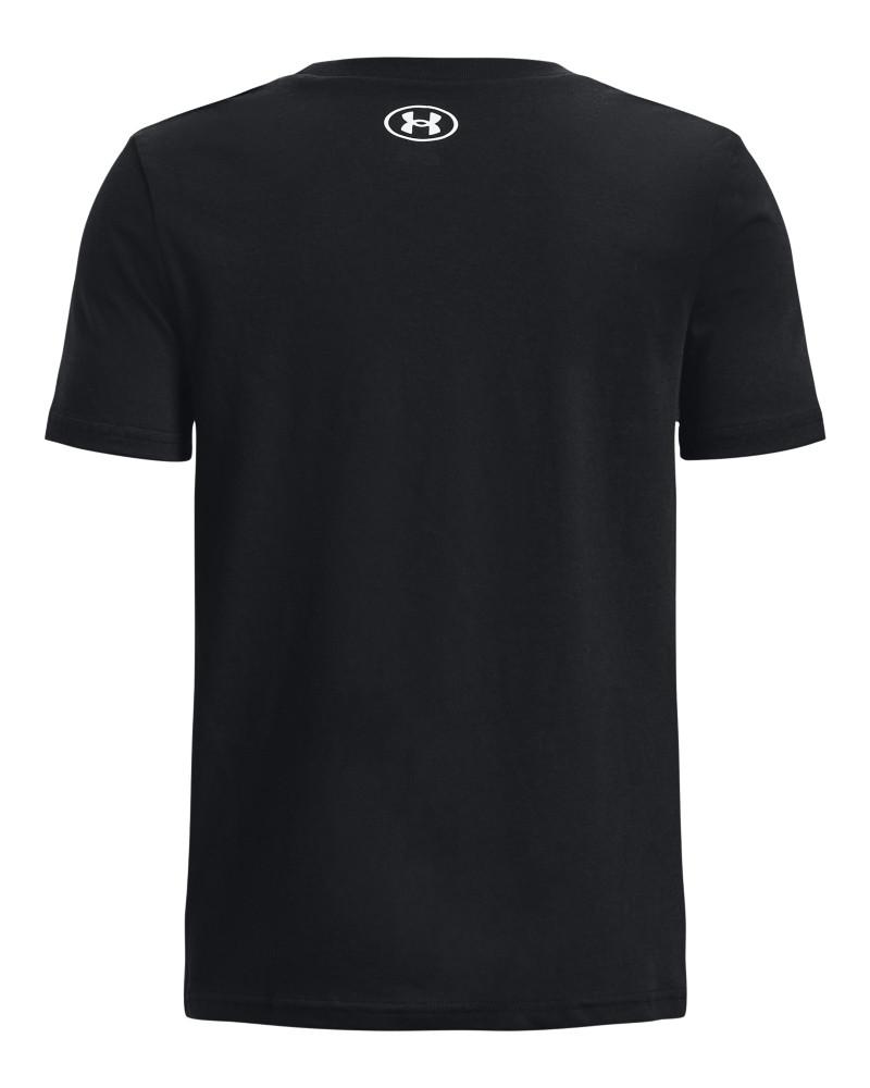 Boys' UA Box Logo Camo Short Sleeve 