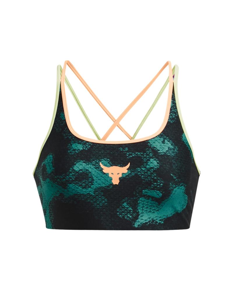 Women's Project Rock Crossback Family Printed Sports Bra