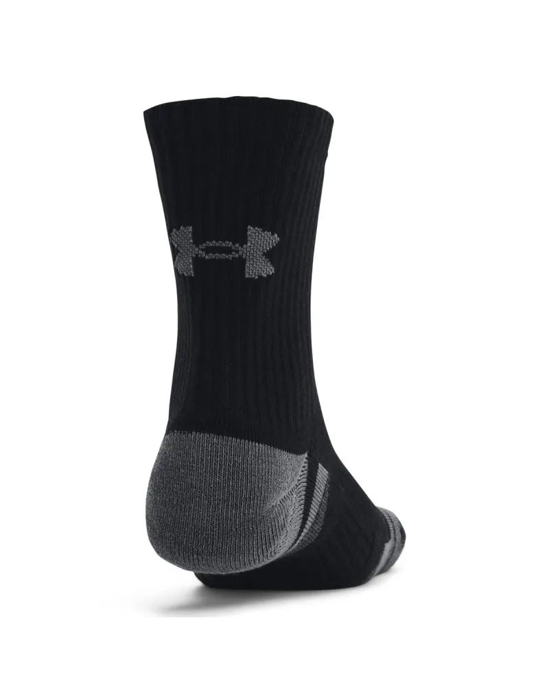 Unisex UA Performance Cotton 3-Pack Mid-Crew Socks