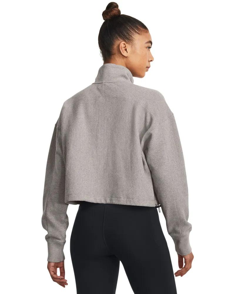 Women's UA Ottoman Fleece ¼ Zip