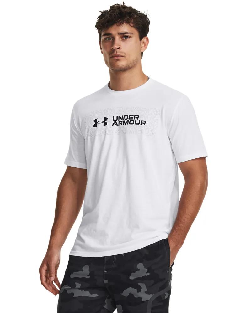 Men's UA Wordmark Overlay Short Sleeve