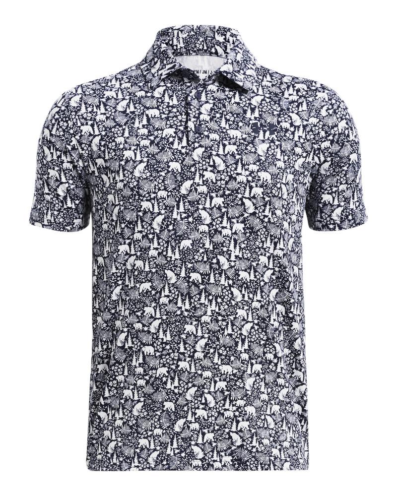 Boys' UA Playoff Printed Polo