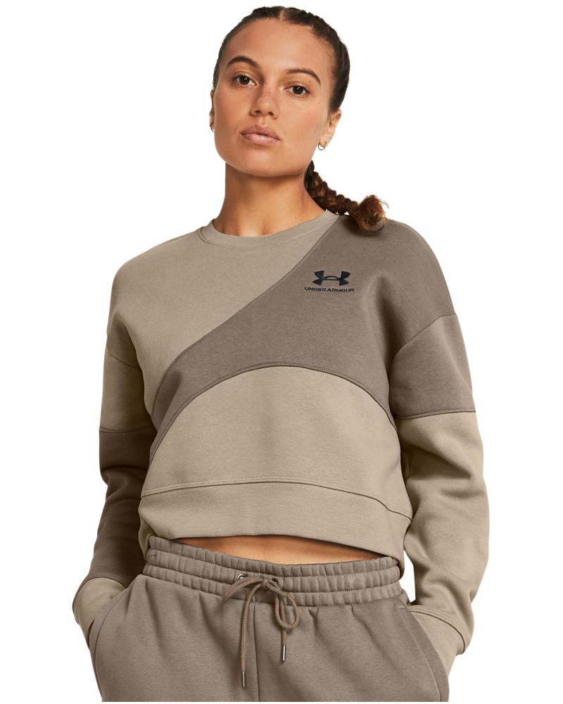 Women's UA Icon Fleece Crop Crew 