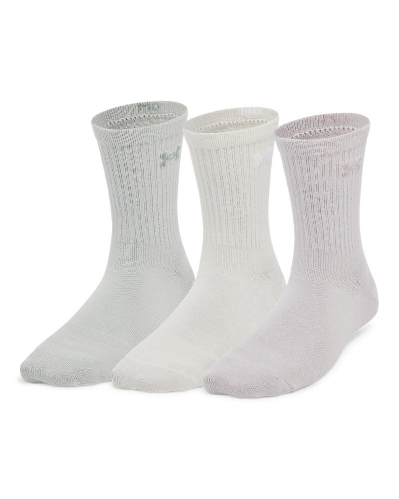 UA Essential Women's 3-Pack Mid Crew Socks