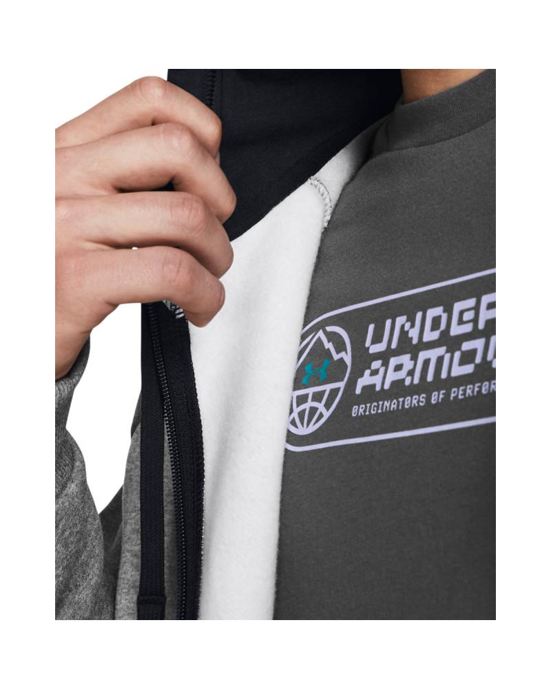 Men's UA Rival Fleece Colorblock Full-Zip