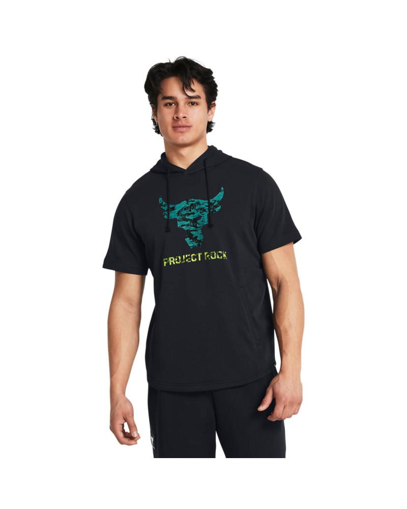 Men's Project Rock Terry Payoff Short Sleeve Hoodie