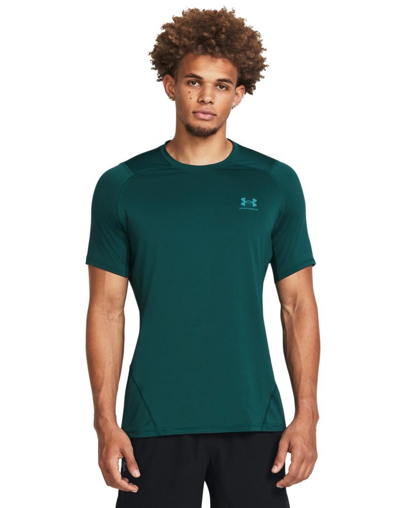 Men's HeatGear® Fitted Graphic Short Sleeve