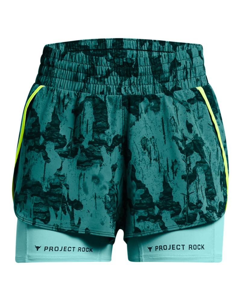 Women's Project Rock Leg Day Flex Printed Shorts 