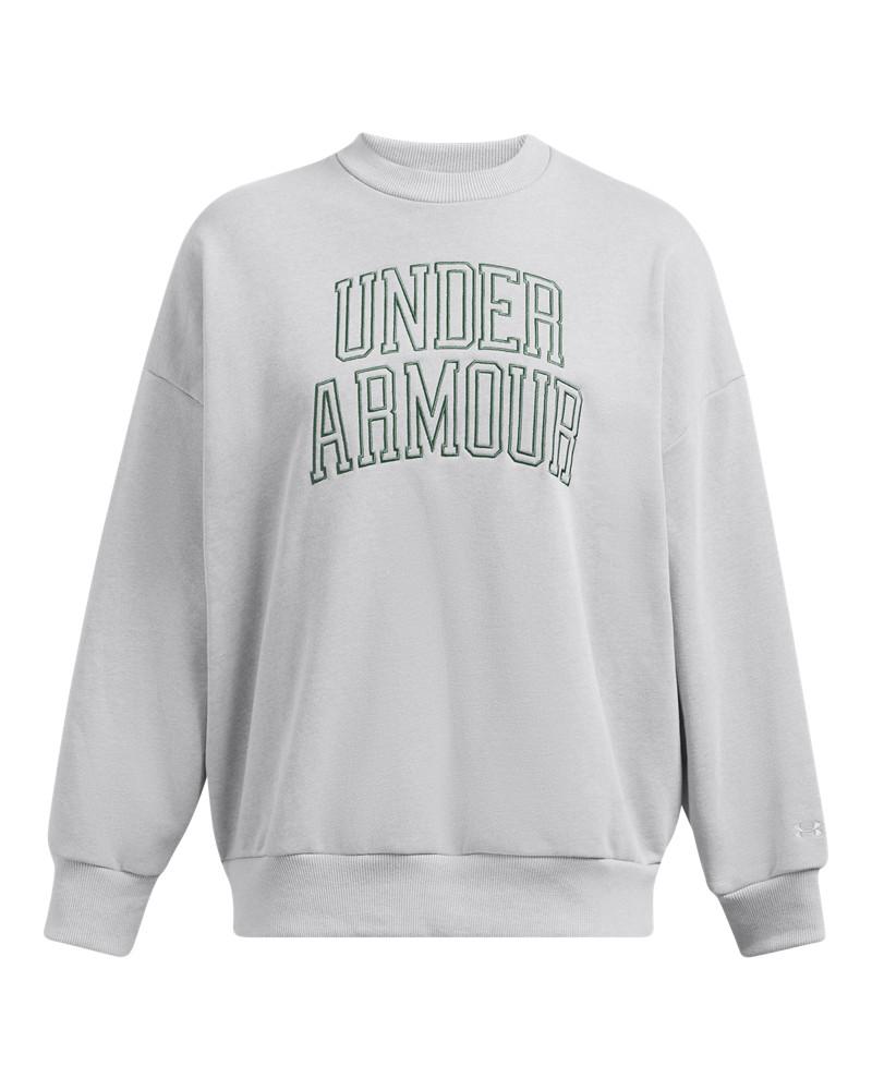Women's UA Icon Heavyweight Terry Oversized Crew 