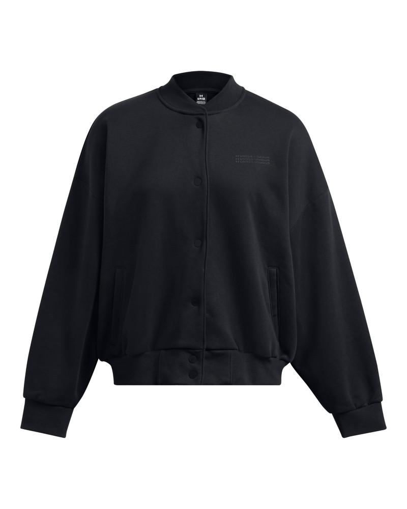 Women’s UA Icon Fleece Varsity Jacket 