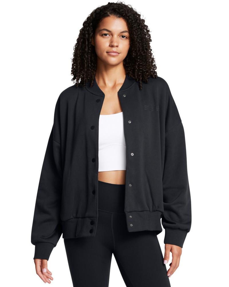 Women’s UA Icon Fleece Varsity Jacket 