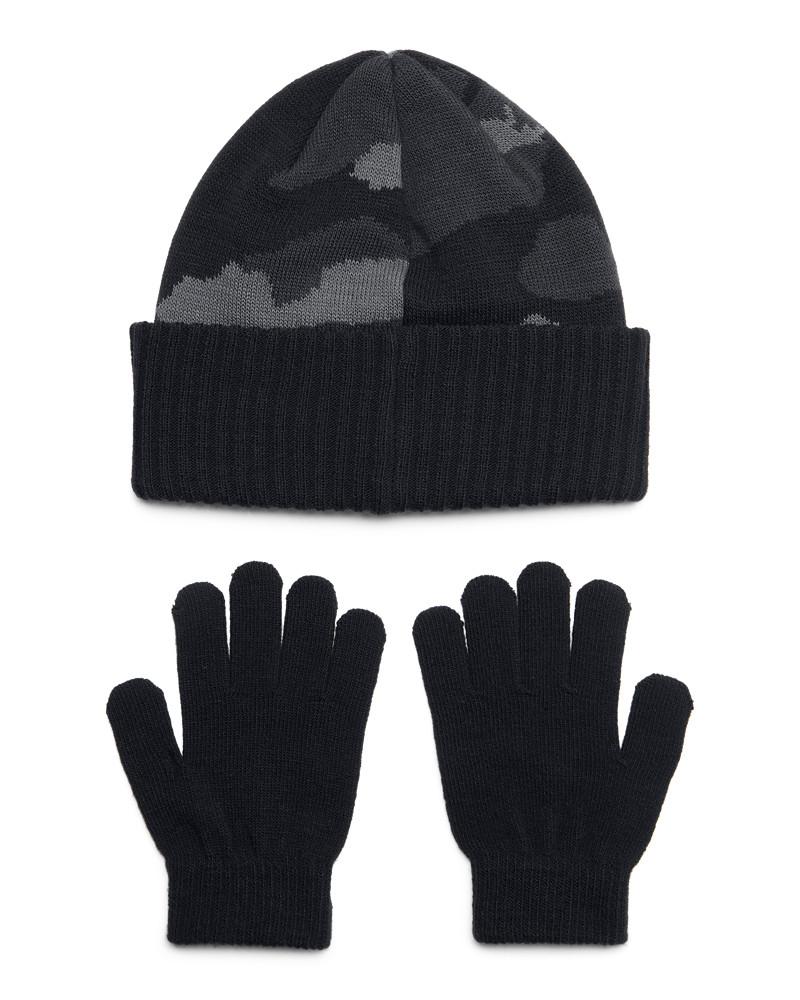 Boys' UA Beanie/Glove Combo 