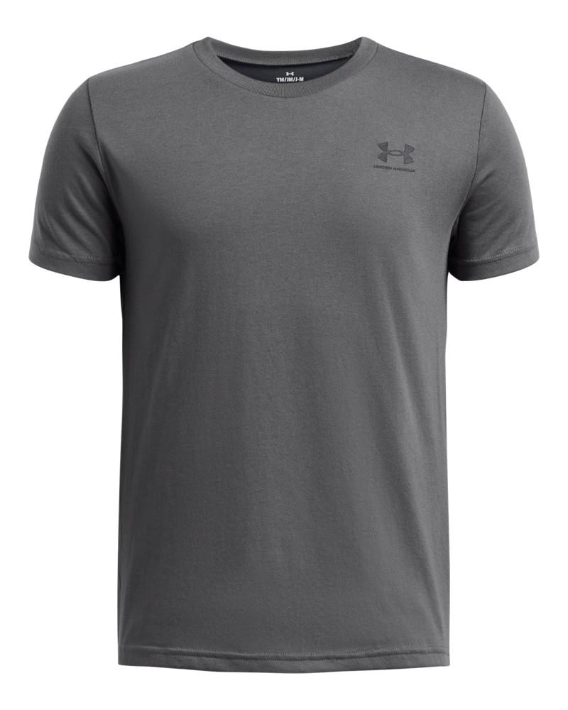 Boys' UA Sportstyle Left Chest Short Sleeve 