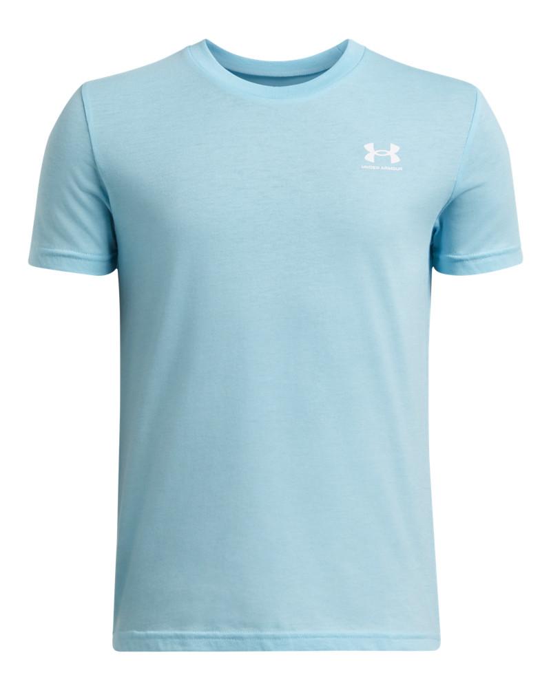 Boys' UA Sportstyle Left Chest Short Sleeve
