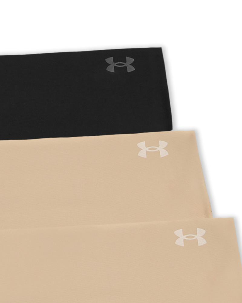 UA Pure Stretch No Show Thong -Solid 3Pk 