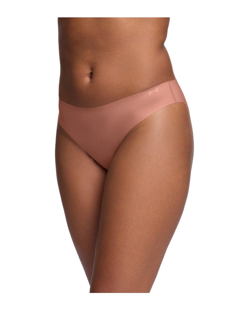 UA Pure Stretch No Show Bikini-Solid 3Pk 