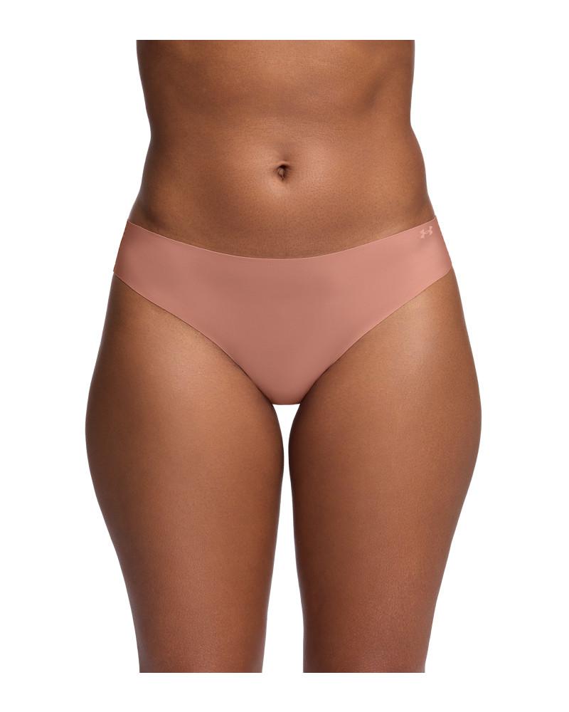 UA Pure Stretch No Show Bikini-Solid 3Pk 