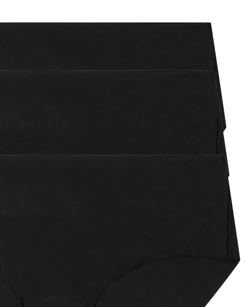 UA Pure Stretch No Show Hipster-Solid3Pk 