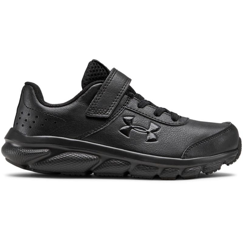 Boys' Pre-School UA Assert 8 Uniform Synthetic AC Running Shoes