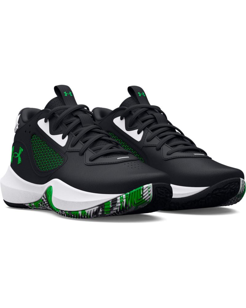 Grade School UA Lockdown 6 Basketball Shoes 