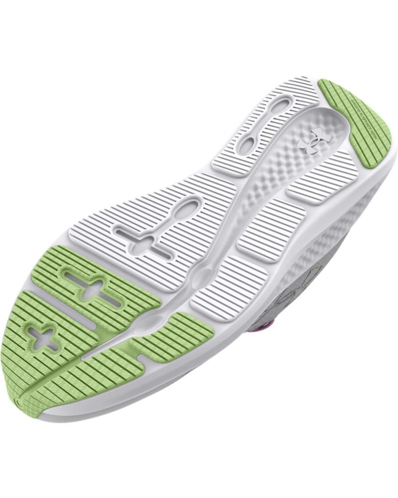 Girls' Grade School UA Charged Pursuit 3 Big Logo Running Shoes
