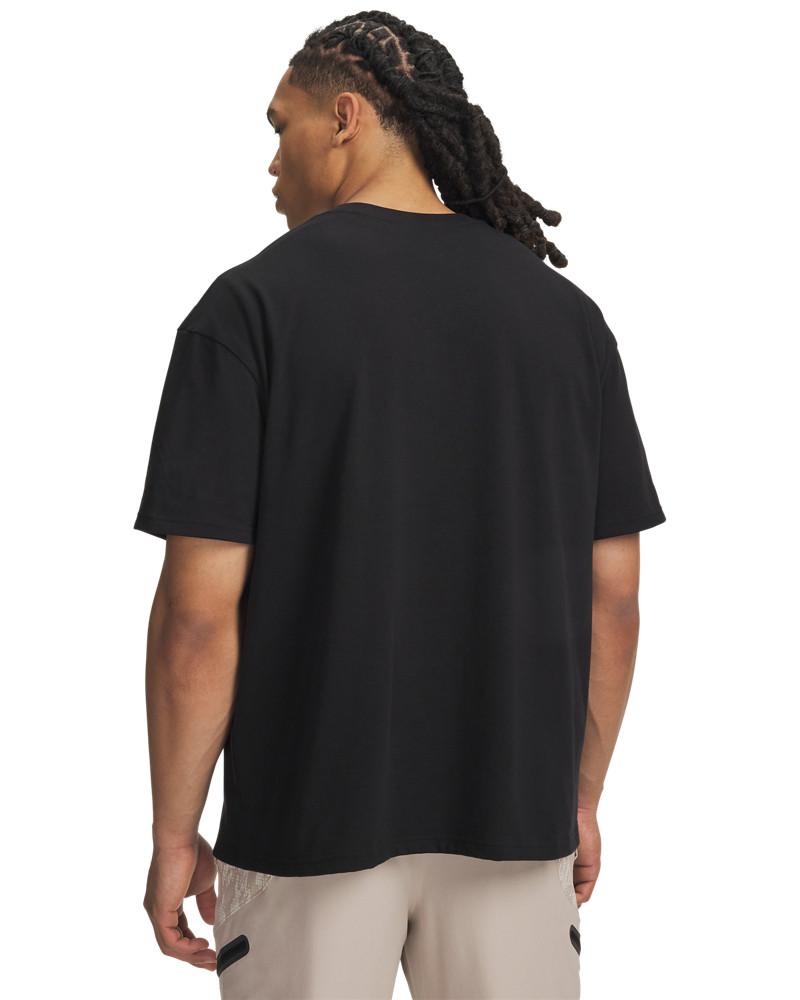 UA M HWT METAL LOGO SS 