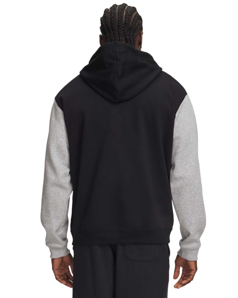 UA Rival Fleece Striped Men's Hoodie 